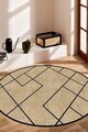 Covor, DC-2001165-0025, 100x100 cm, Poliester, Negru