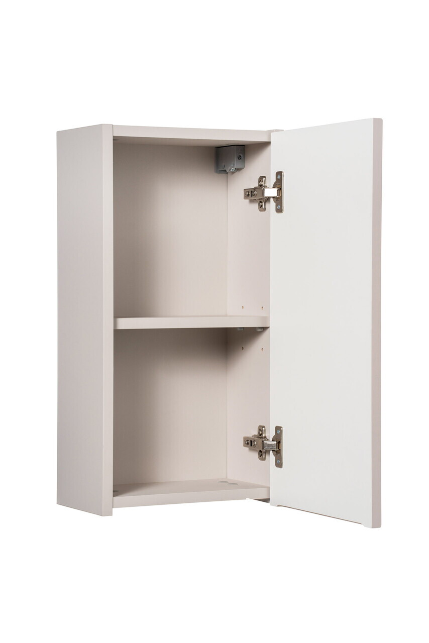 Dulap suspendat cu 1 usa, Nova Cashmere, Comad, 30x18.9x57 cm, MDF/PAL laminat, casmir mat — imaginea 3