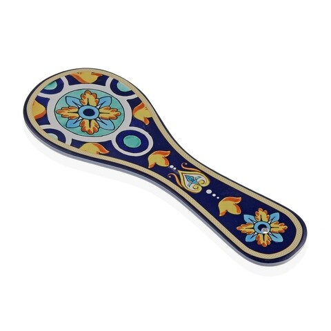 Suport pentru lingura Avianna, Versa, 10 x 28 cm, ceramica, albastru