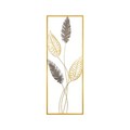 Decoratiune de perete, Timeyi, Metal, Dimensiune: 32 x 90 x 5 cm, Multicolor