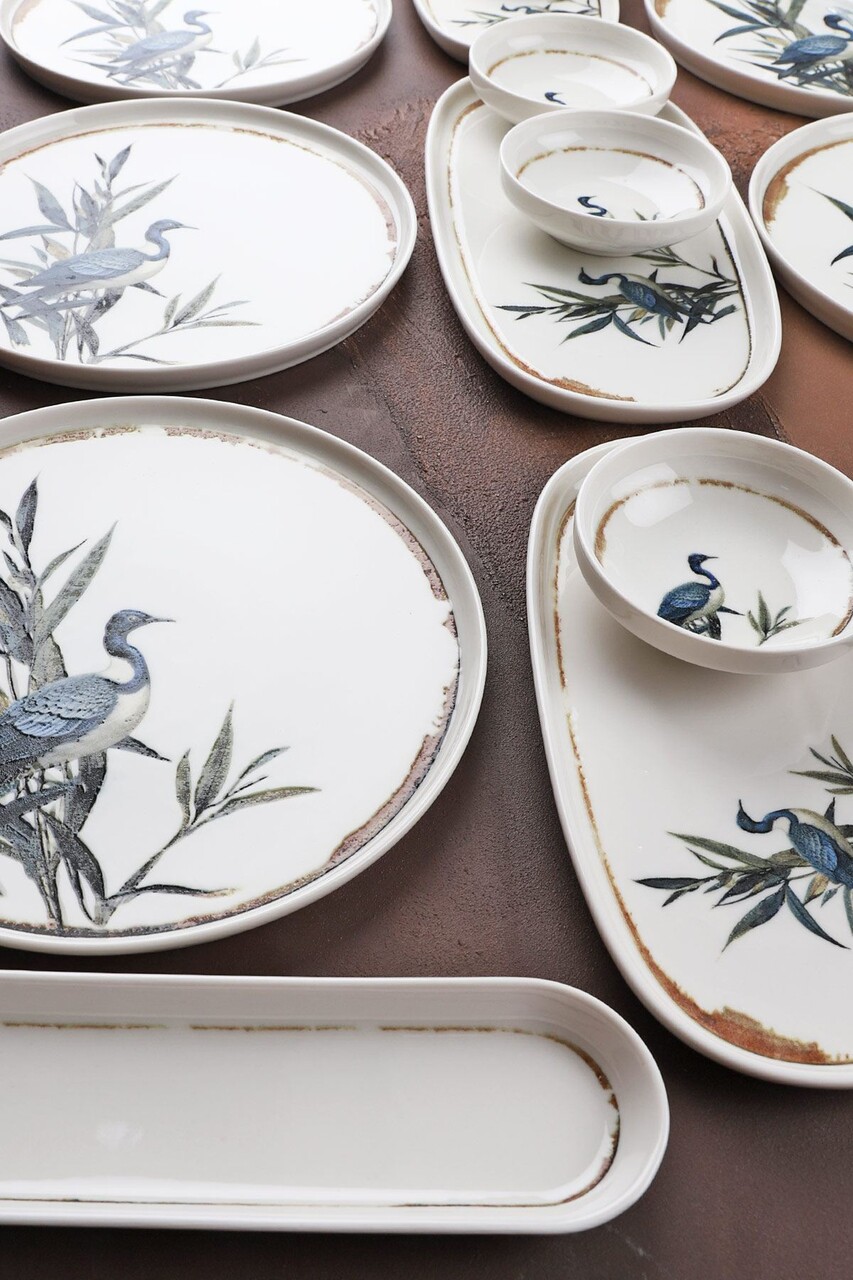 Set de mic dejun (29 Pieces), L'essentiel Maison, 335RTN1209, Oval de măslin: (2 bucăți), Multicolor - view 2