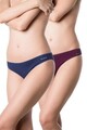 Set chiloti 2 piese, 999MRE1680 - XL/XXL, Miorre, 95% bumbac/5% elastan, Albastru închis/Mov