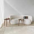 Set masute 2 piese, Neostill, Sweet Set, Lemn de fag, Maro