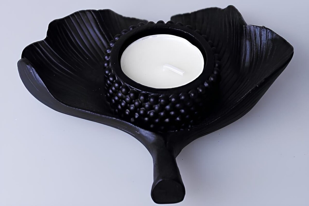 Decoratiune, CY0345, 13x14 cm, Poliester, Negru - view 3