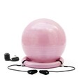 Minge pentru yoga, inel de stabilitate si benzi elastice de rezistenta, Ashtanball, InnovaGoods Fitness