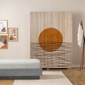Dulap pentru haine, Vella, Lena 3 -974, 135x192x52 cm, PAL, Sonomo