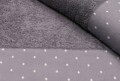 Set 2 prosoape de baie 90x150 cm, 100% bumbac, Saheser, Pıtırcık  Grey