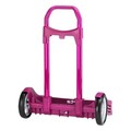 Troler pentru rucsac, Safta, Universal, 40 x 28 x 85 cm, aluminiu/polipropilena, fucsia