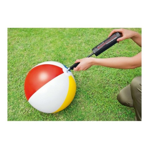 Mini pompa manuala Intex 69613E, 29 cm, plastic, negru Intex
