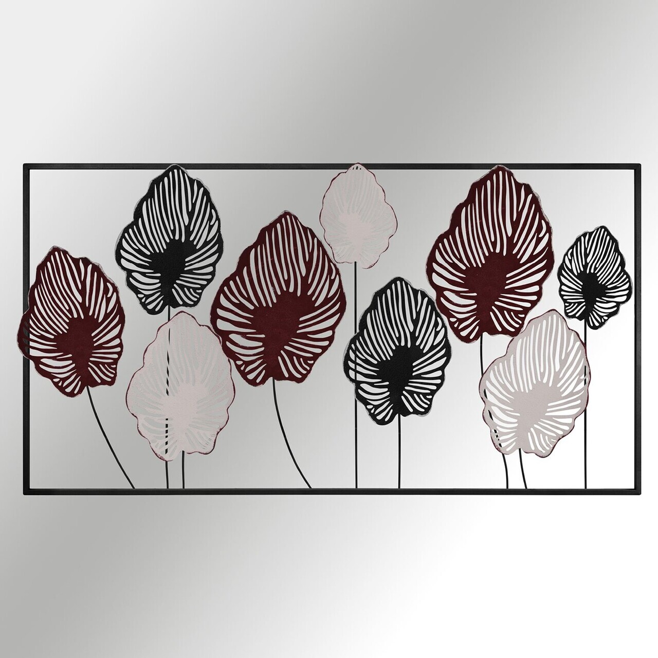 Decoratiune de perete, Melo, Metal, Grosime: 0,6 mm, Multicolor — imaginea 7