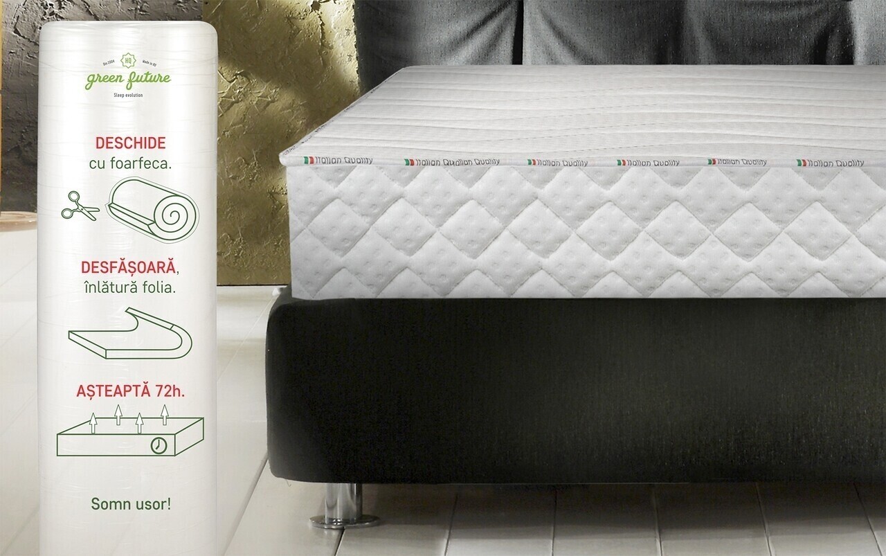 Saltea Green Future Hotel Line Memory Pocket 7 Zone 160 x 190 x 25 cm