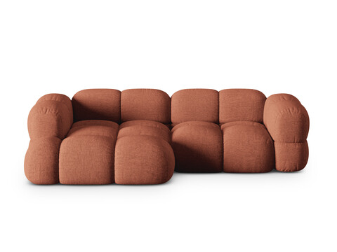Coltar stanga 3 locuri, Loretto, Cosmopolitan Design, 250x147x68 cm, tesatura structurata, corai