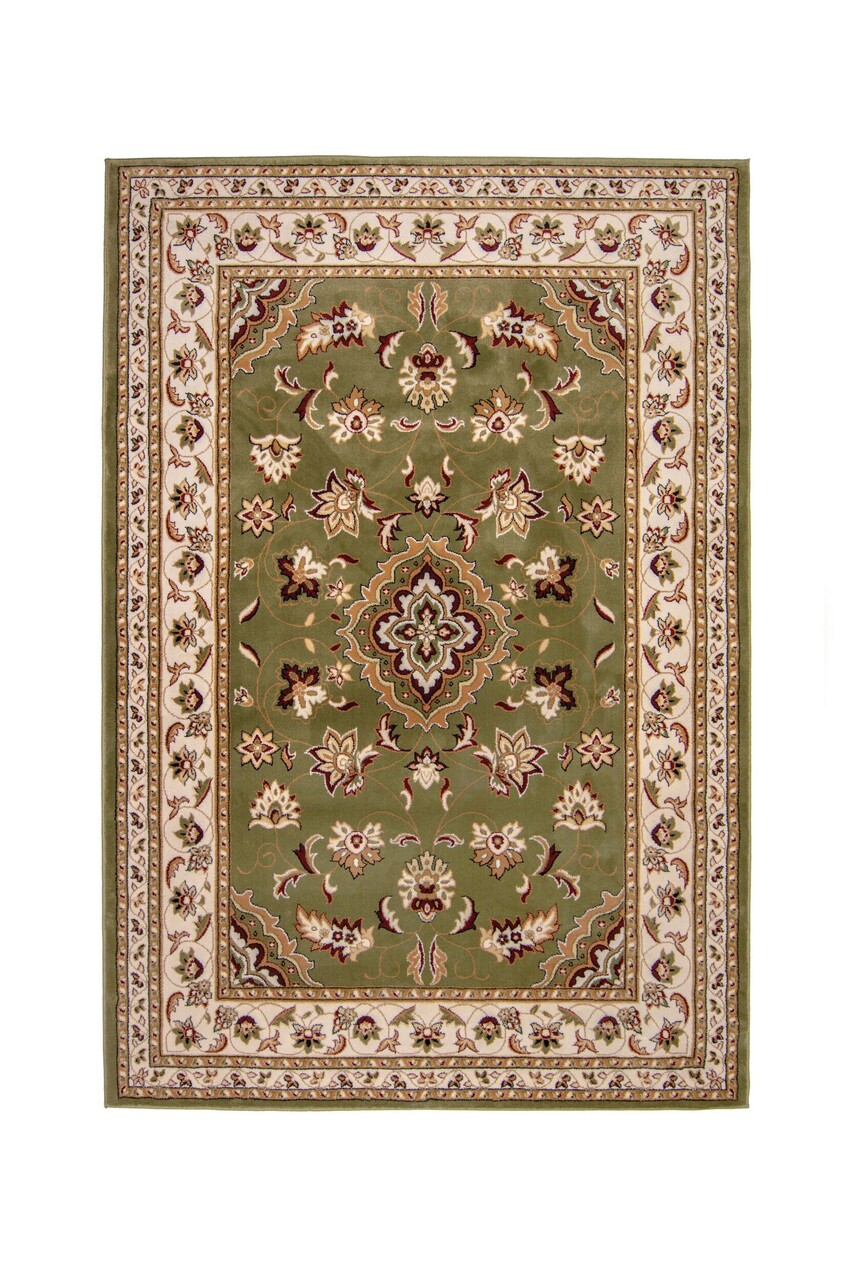 Covor Sherborne Green, Flair Rugs, 200x290 cm, polipropilena, verde