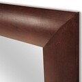 Oglinda pentru comoda cu 6 sertare, Luvru, L.150 l.3 H.80, mdf/pal furniruit, maro