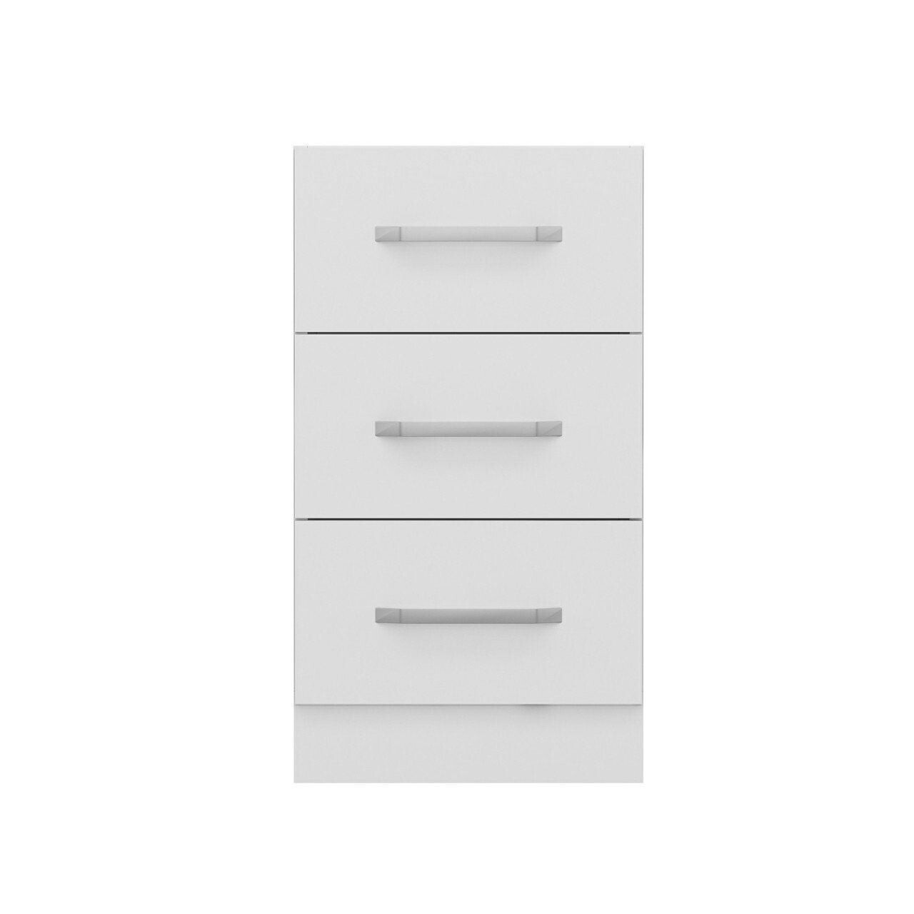 Dulap pentru bucatarie, Hanah Home, Minar, 45x87x58 cm, Alb — imaginea 5
