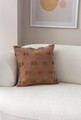 Husa de perna, Tuffet, 43x43 cm, Material: 100% POLIESTER, Maro