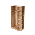 Dulap pentru haine, Arnetti, Luses, 90x181 cm, PAL, Pin Atlantic / Bej
