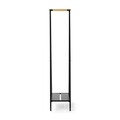 Suport pentru haine, Brabantia, Linn, 47.6x34x170 cm, otel, negru