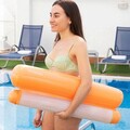 Hamac de apa plutitor individual pentru piscina de inot Pulok, InnovaGoods, 134 x 81 cm, portocaliu