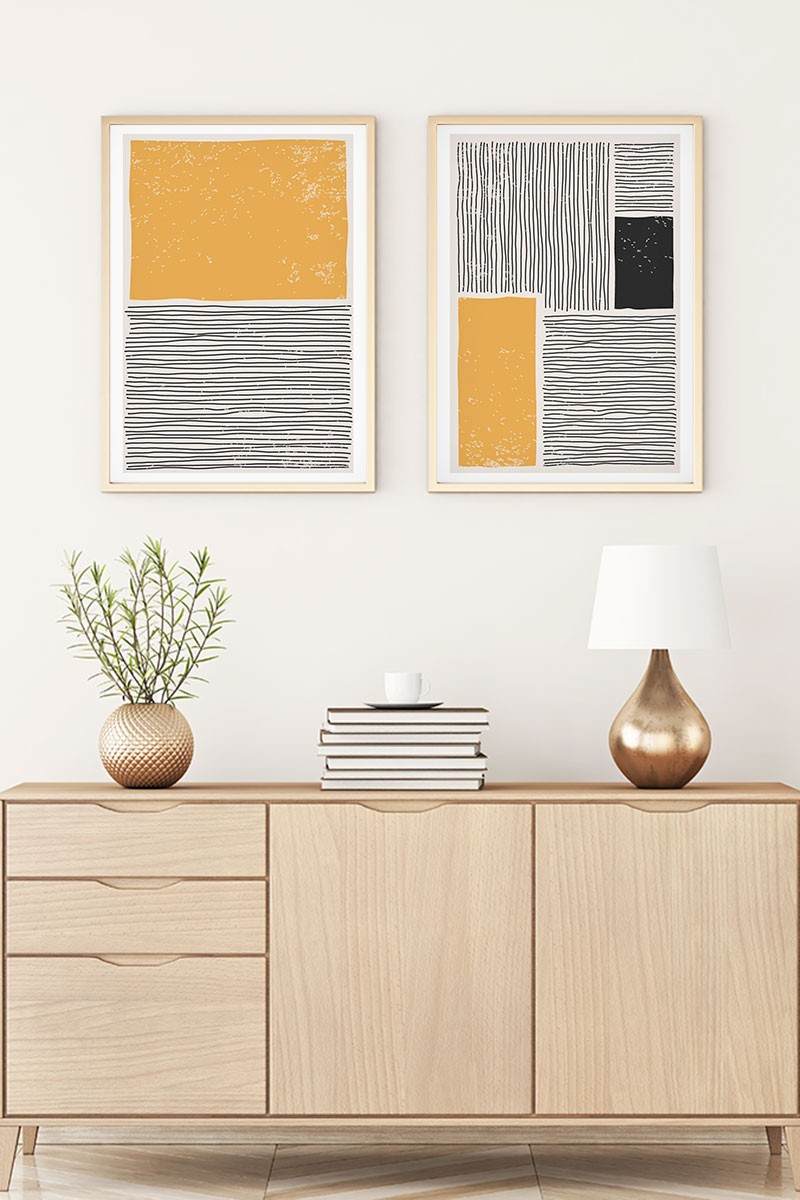 Tablou decorativ, Huhu130, Lemn masiv, Multicolor