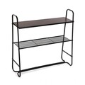 Consola Emmitt, Versa, 80 x 25 x 80 cm, MDF/metal
