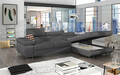 Coltar extensibil dreapta 4 locuri ELTAP, Armd-07, Armando, 289x203x85 cm, lemn/poliester, gri/multicolor