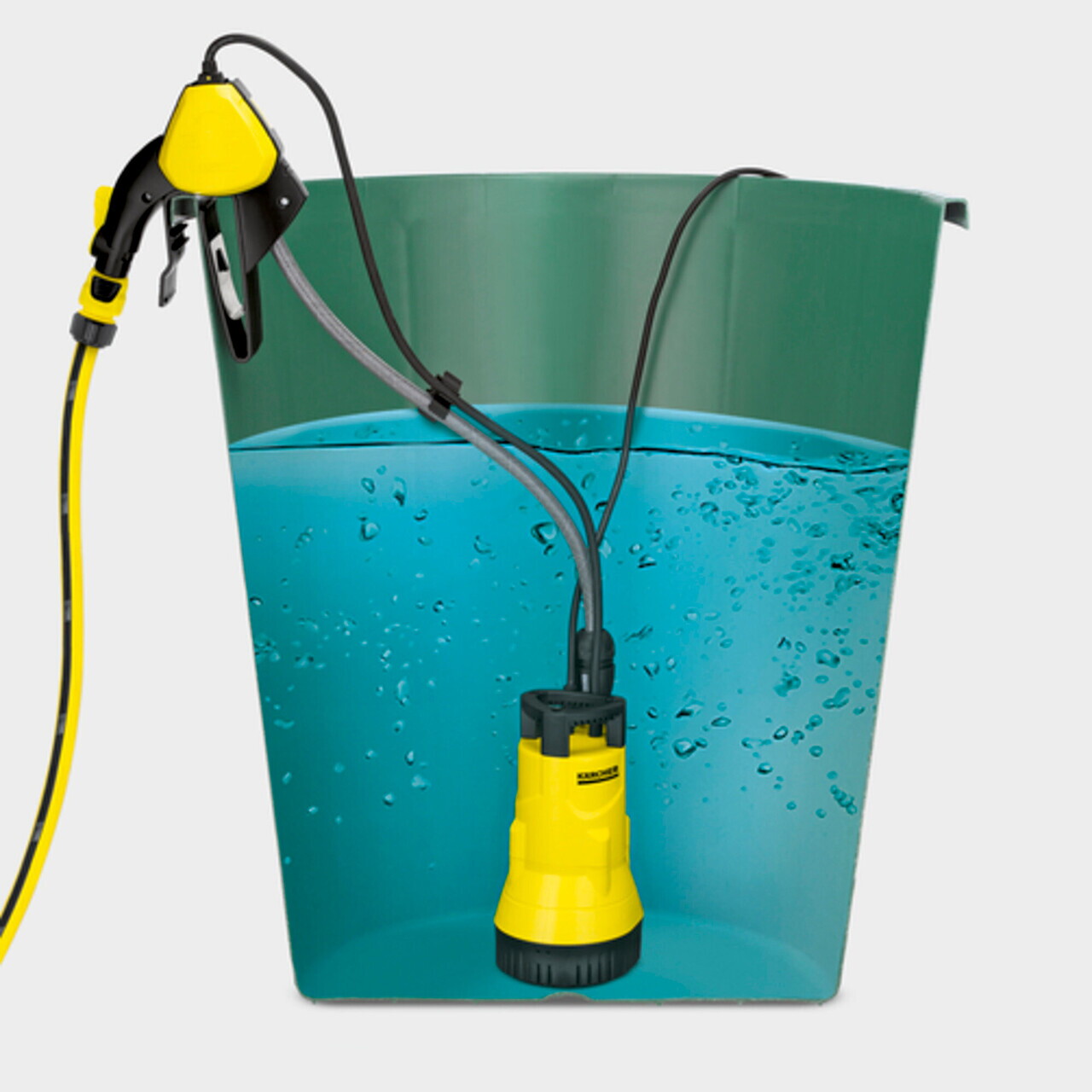 Pompa de butoi BP 1 Barrel, Karcher, galben — imaginea 8