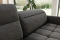 Coltar extensibil stanga 3 locuri ELTAP, LT-05RAQ, Barea, 208x160x100 cm, lemn/poliester, gri inchis