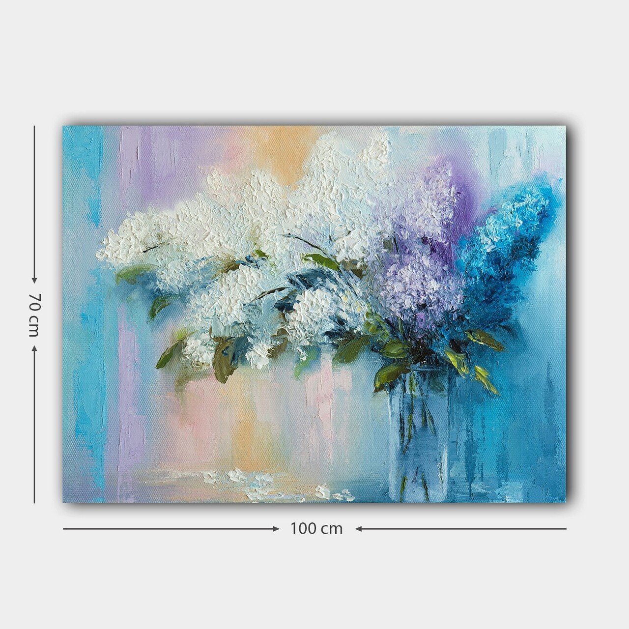 Tablou decorativ, 486880663_70100, Cadru: 100% LEMN (grosime: 3 cm), Multicolor - view 3