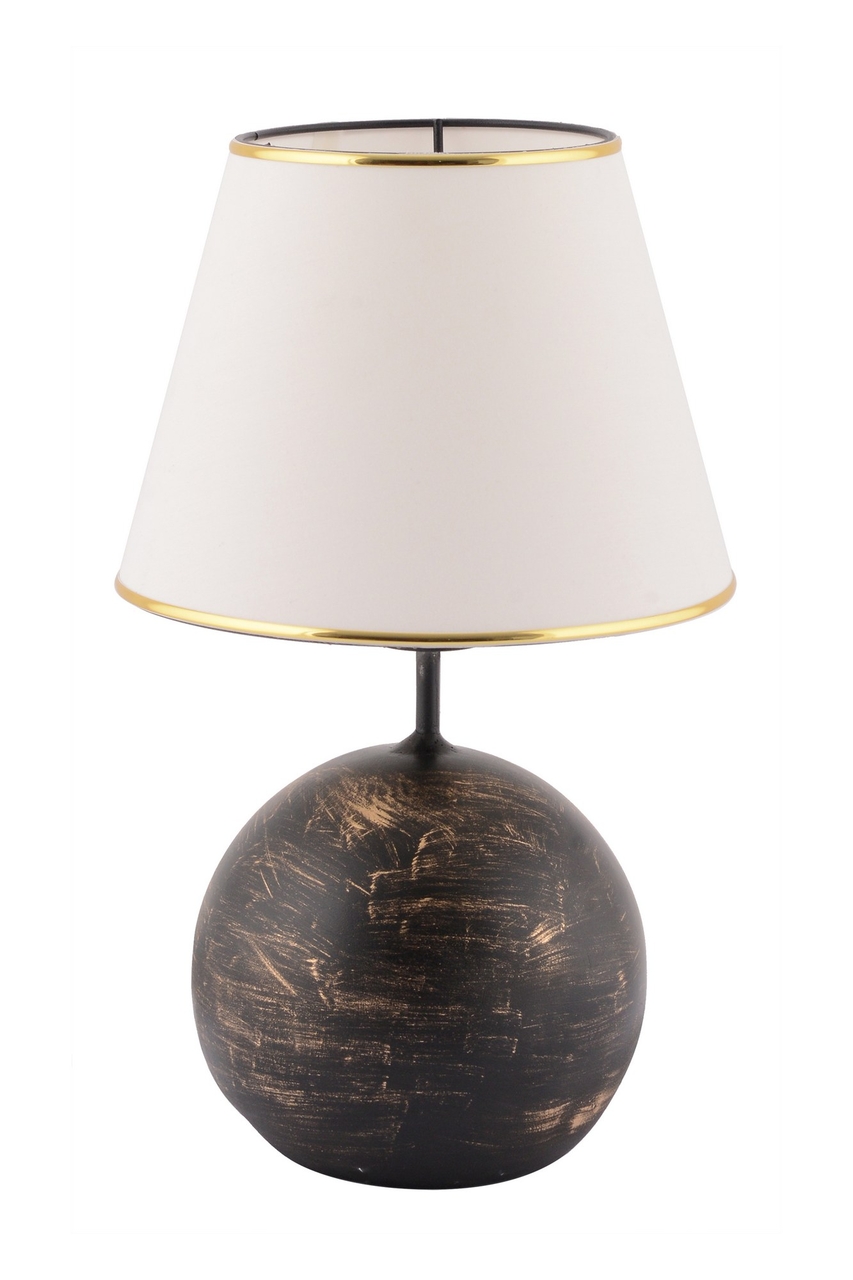 Lampa de masa, Opviq, 390FLH2255, Negru / Alb / Auriu - view 5