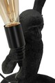 Aplica de perete Monkey, Mauro Ferretti, 1 x E27, 20W, 32x32x64 cm, polirasina, negru