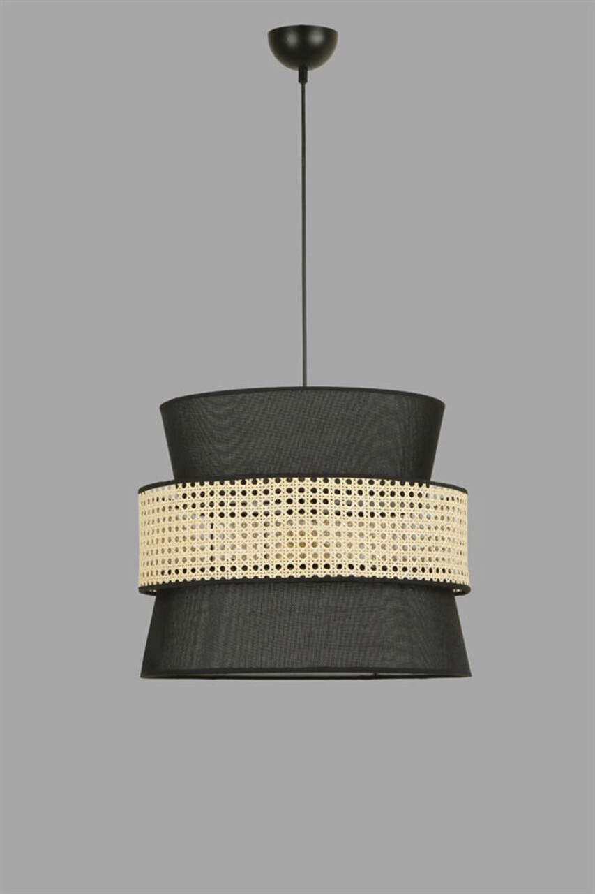 Lustra, Rattan, 941RTN1101, Ratan, Antracit / Bej