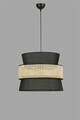 Lustra, Rattan, 941RTN1101, Ratan, Antracit / Bej