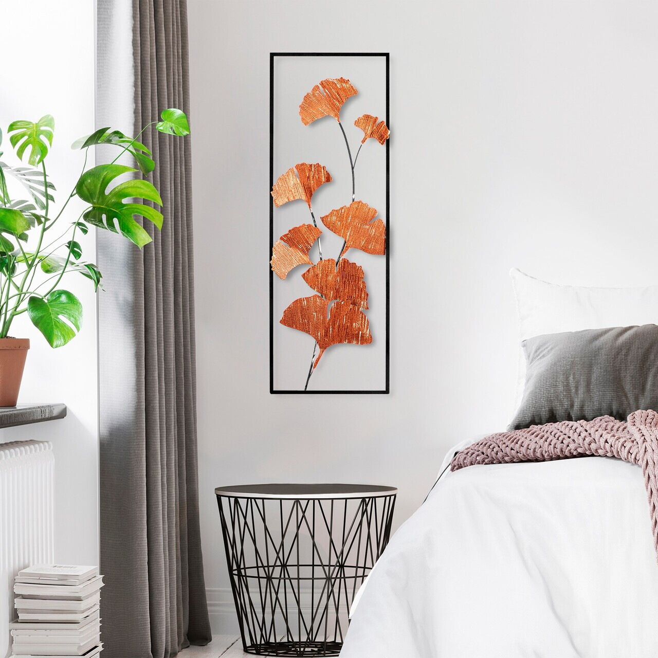 Decoratiune de perete, Raspberry 3, Metal, Dimensiuni: 32 x 90 x 4 cm, Multicolor — imaginea 3