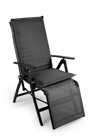 Perna scaun cu spatar, Alcam, De Luxe, Antracit, 118X48X7 cm Alcam