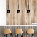 Lustra, Fulgor, 942FLG1307, Metal, Negru
