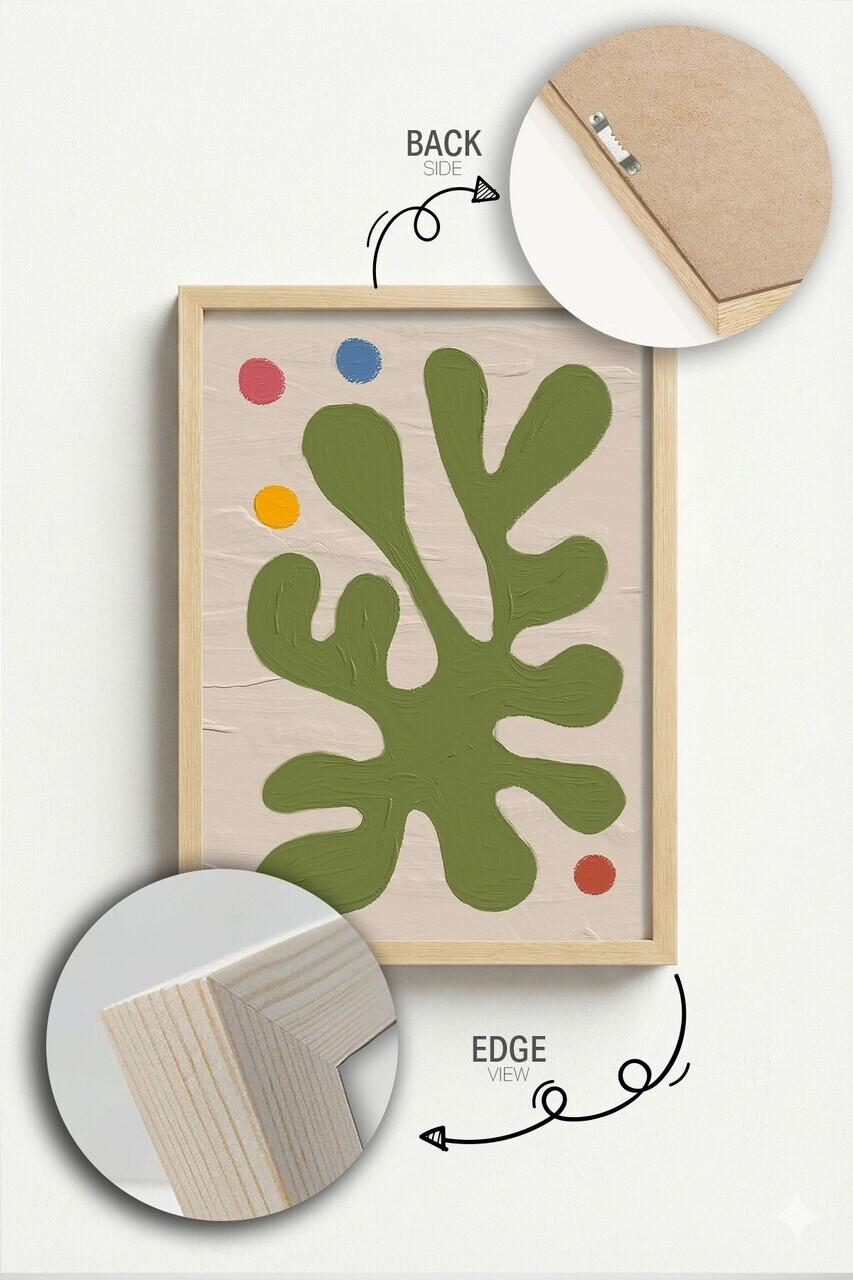 Tablou decorativ, Artnewclahsp83-3348, Lemn masiv, MDF, Multicolor - view 4