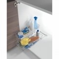 Etajeră cu 2 coșuri pentru dulap Metaltex Limpio
