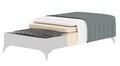 Bancheta, ELTAP, PU-LAU-33NU, Laurence, 132x64x36 cm, poliester, verde olive