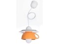 Pendul Afternoon tea, Deco Republic, E27, 1x60W, ceramica, portocaliu