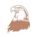 Decoratiune de perete, Eagle2, Metal, Dimensiune: 38 x 45 cm, Cupru