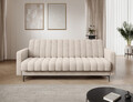 Canapea extensibila 3 locuri ELTAP, Roneyy, 212x89x86 cm, lemn/poliester, bej deschis