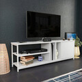 Comoda TV, Retricy, Oneida, 140x35.3x50.8 cm, PAL, Alb
