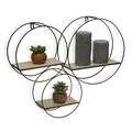 Raft de perete Castillo, Versa, 54 x 10 x 43 cm, metal