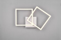 Plafoniera Trail, RL, 44.5x39.5x6.9 cm, 20W, 1x SMD, metal, gri