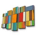 Set 5 tablouri decorative, 5PATK-218, Canvas, 19 x 70 cm, Multicolor