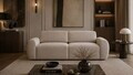 Canapea 3 locuri, Atelier del Sofa, 560ARE5274, Ecru