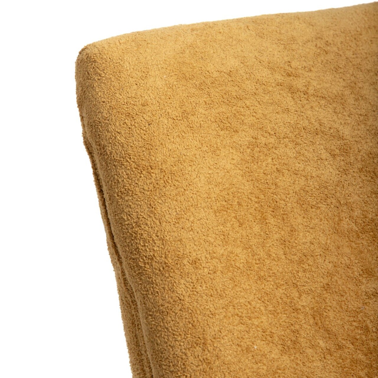 Fotoliu Soal, Homla, 69x57x76 cm, MDF/metal/poliester, mustar - 2 | YEO