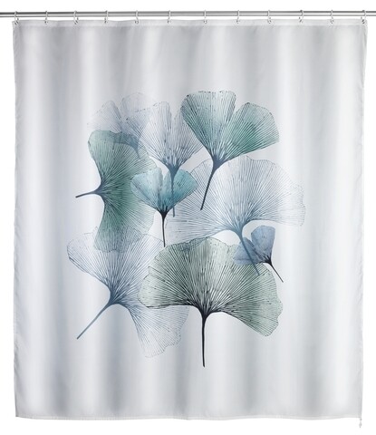 Poza Perdea de dus Ginkgo, Wenko, 180x200 cm, 100% poliester, multicolor