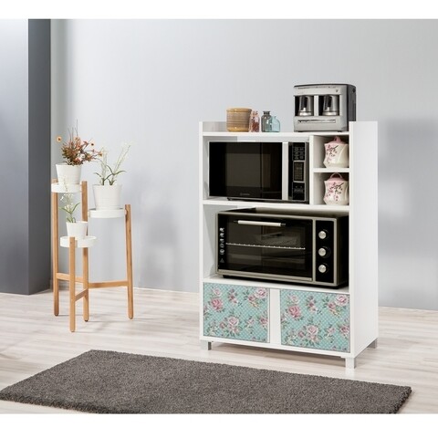 Dulap pentru bucatarie elektrobar 110, vella, 75x45x110 cm, white